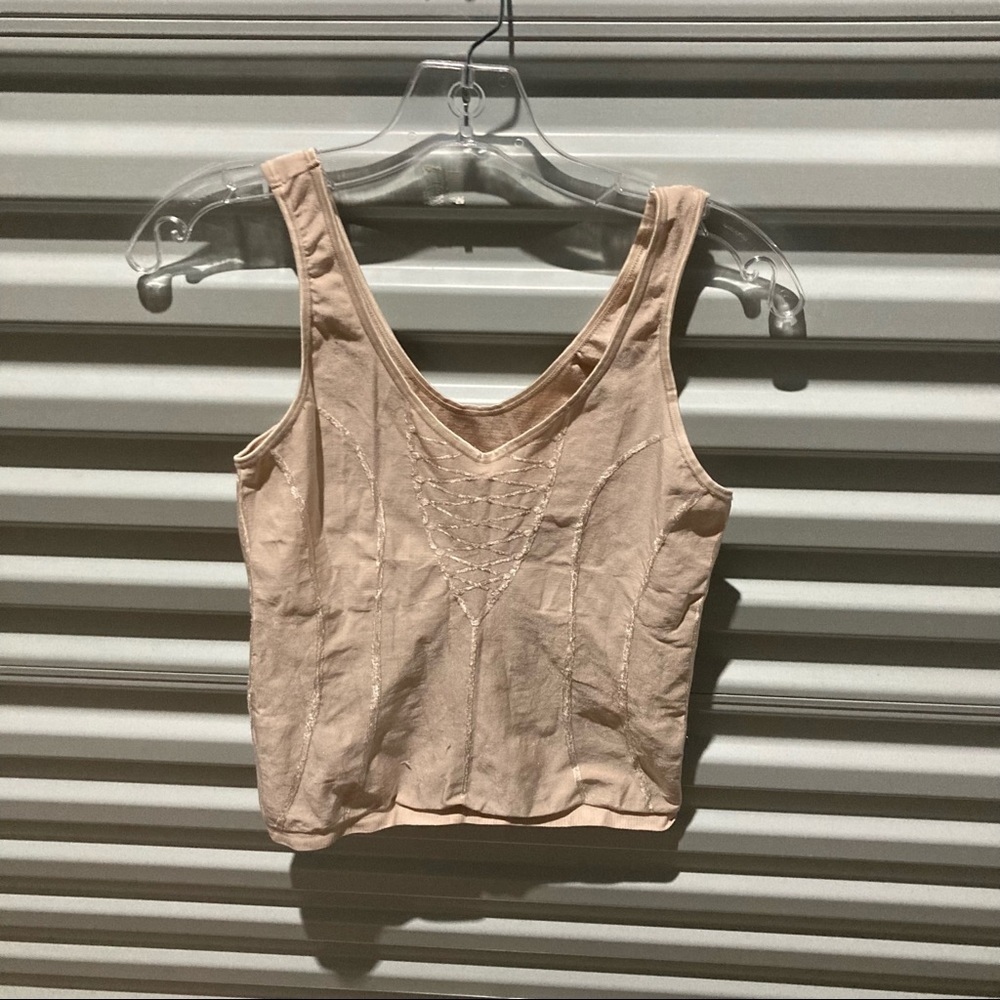 Barely There Shapewear Tank Top Women’s Size 2X Nude Spandex Top